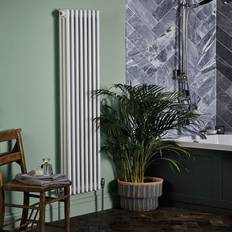Nelson 3-Column Vertical Radiator 1800mm High 381mm Wide White