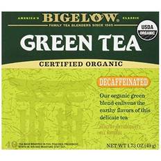 Organic green tea Bigelow Tea Organic Green Tea Decaffeinated 40 Tea