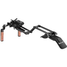 Statief- en monopod-accessoires CAMVATE Shoulder Mount Rig with Manfrotto-Style Baseplate, 2x Rosette Handgrip