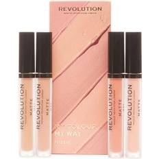 My way set Makeup Revolution My Colour My Way Nude Lipstick Set