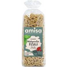 Fullkornsris Amisa Fusilli Pasta Fullkornsris, eko 500g