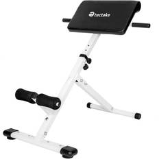 Bancs de Musculation tectake Appareil de musculation pour le dos et les abdominaux Pliable de manière peu encombrante