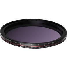 77mm Threaded Hard Stop Variable ND Filter Bright Day 6 to 9 Stop