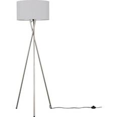 Lighting Camden Brushed Chrome Floor Lamp