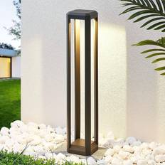 Lucande Iluminación LED Senderos Fery Antracita 80 cm Poste de protección