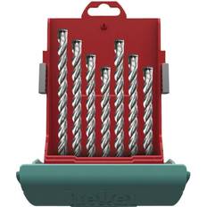 Heller Tools 2618 SDS-Plus Hammer Drill Bits, Silver, Set 7-pcs. 5/6/6/8/8/10/12 mm, Set of 7 Pieces