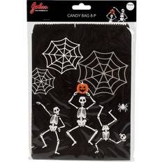 Juhlatarvikkeet ale Godispåsar Halloween Skelett 8-pack