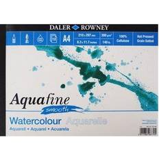 Akvarellblock a4 Daler Rowney Akvarellblock A4 Aquafine Smooth 12 ark