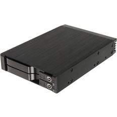 Silverstone SST-FS202B 3.5" Negro Para 2 Discos Duros SATA 2.5
