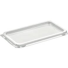Diverse Plastlåg firkantet 179x98x10mm, 560 stk Madkasse