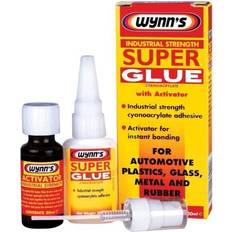 Wynns Industrial Strength Super Glue with Activator 20g Bottle