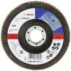 Bosch Accessories 2608603716 X431 Standard for Metal for good results when roughing edges/welds and ground surfaces Diameter 125 mm 1 pc(s)