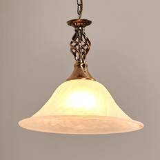 Searchlight Marble Glass Pendel