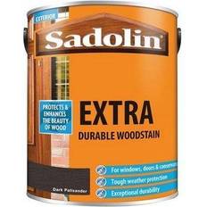 Sadolin 5028549 Extra Durable Dark Palisander Woodstain, Wood Protection Brown 5L