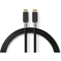 Kabel usb 3.2 gen 2x2 Nedis USB-kabel USB-C