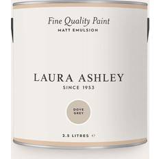 Grå - Väggfärger Målarfärg Laura Ashley Matt Emulsion 2.5l Väggfärg Grå