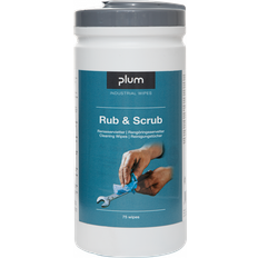 Pro wipes Plum Rub & Scrub 75 Wipes