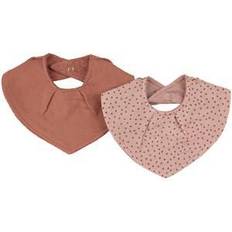 Puuvilla Ruokalaput Buddy & Hope Baby's Desert Haze GOTS Dry Bibs 2-Pack - Pink