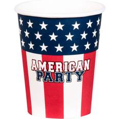 Blå Papkrus Boland American Party Kopper