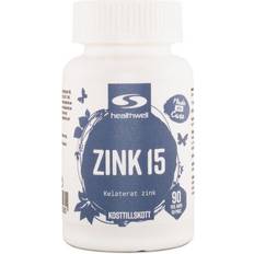 Healthwell Zink 15 90 stk