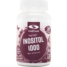 Healthwell Vitaminer & Kosttilskud Healthwell Inositol 1000, 120 kapsler