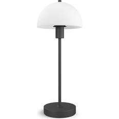 Herstal Illuminazioni Herstal Vienda - Black/Opal Lampada da tavolo 47.5cm