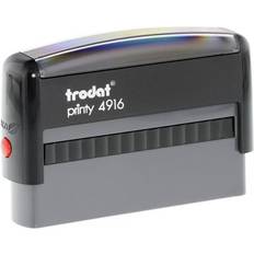 Trodat Single Line Stamp Timbro di Testo Printy 4916 Nero