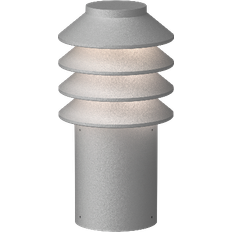Brown Bollards Louis Poulsen Bysted Garden Short 2700K Bollard 25.4cm