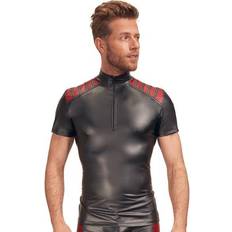 Shirt im zweifarbigen Wetlook