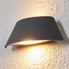 Lucande Trapezoidal LED outdoor Wall light