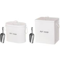 4LIVING 4Living Pet Food metalkasser 2 stk.