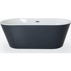 Grigio Vasche da bagno Milano Altcar - Stone Grey Modern Double Ended Bath