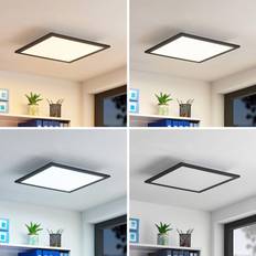 Lindby Nelios LED 2700-6500k 40x40 Nero Plafoniera