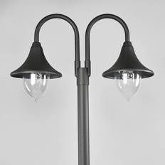 Sort Adventslysestager Lindby Madea - kandelaber, 2 Adventslysestage