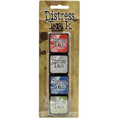 Ranger Tim Holtz Distress Mini Ink Pads 4/Pkg-Kit 5