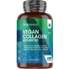 WeightWorld Colágeno Vegano Avanzado 500 mg 180 Capsules 100% Plant Based Collagen Supplement