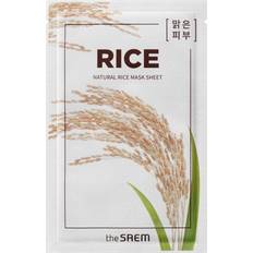 The Saem Natural Mask Sheet Rice Moisturising Smoothing Sheet Mask