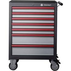 Toolcraft 887089 Workshop trolley Factory colour:Grey, Anthracite, Red