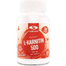 L carnitin Healthwell L-carnitin 500, 60 kapsler