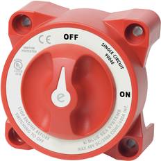 Blue Sea Systems E-series On/off Battery Switch Red