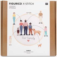 Rico Design Our Family Cross Stitch Kit