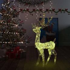 vidaXL Acrylic Reindeer Christmas Lamp