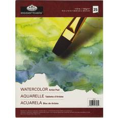 Silver Watercolor Paper Royal & Langnickel 25 Sheets Essentials Watercolor Artist Paper Pad 9 inches X12 inches