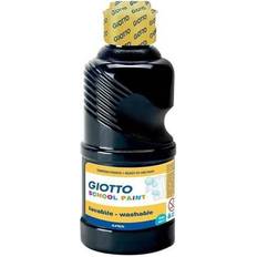 Noir Peintures pour les doigts Giotto School Paint Black in 250ml