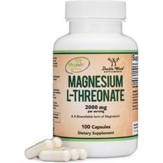 Magnesium threonate Double Wood Supplements Magnesium L-Threonate 2000 mg