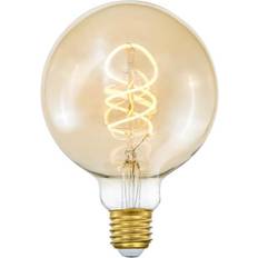 Lampa cottex Cottex LED-lampa Curly filament amber E27, 4W 250lm stepdim