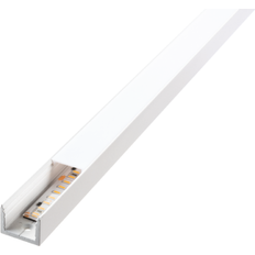 SG Armaturen StripLine 1.8m Hvid Profil Påbygget