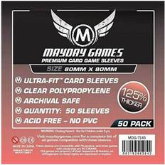 Mayday sleeves Mayday Games Premium Medium Square Card Sleeves (50's/80 MM X 80 MM)