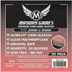 Mayday sleeves Mayday Games Square Card Sleeves 80 x 80 mm 50 Lommer