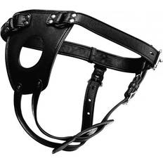 Analplug Master Series Ass Holster Analplug Gurtzeug Schwarz